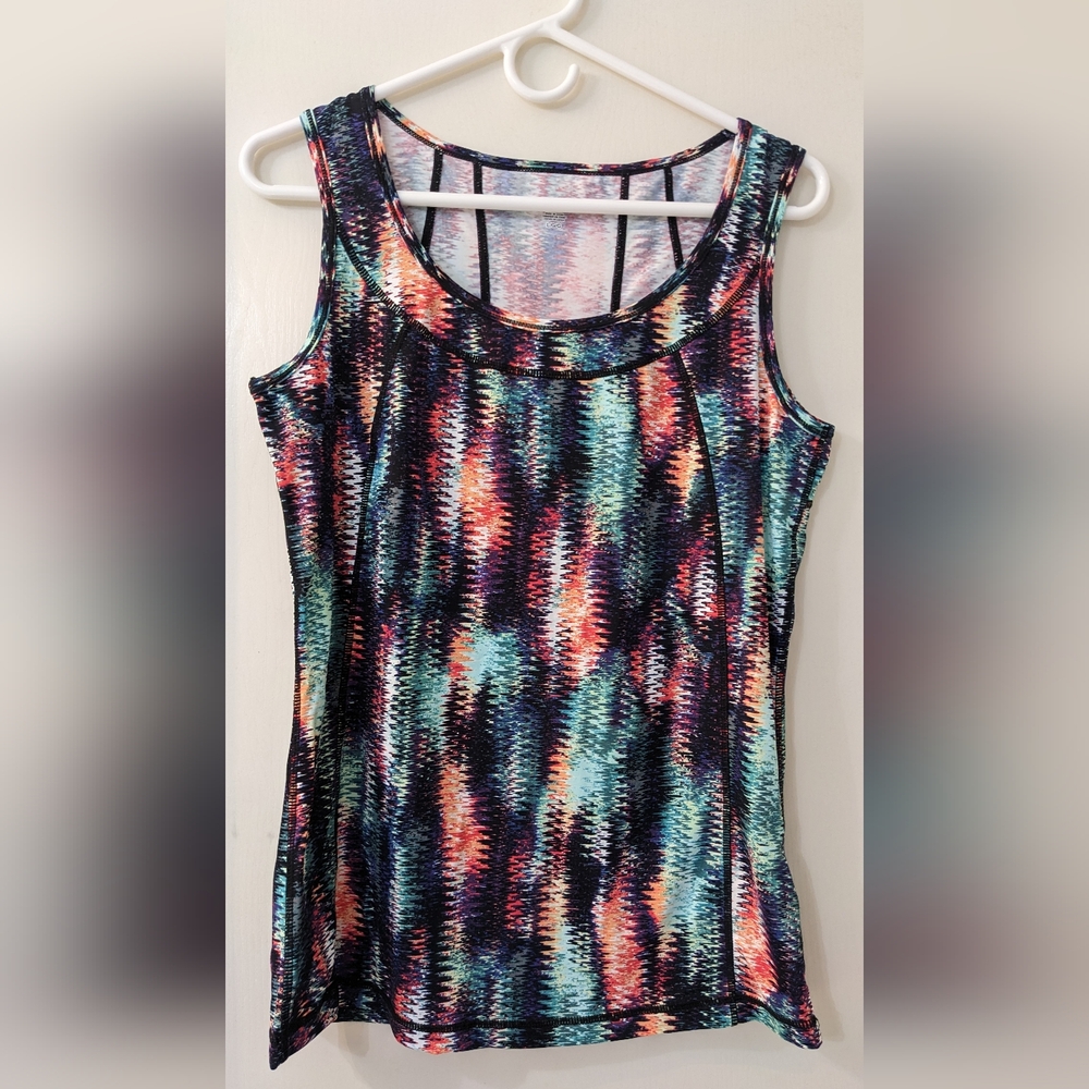 Jockey Pearson to Person Exercise Athletic Wear Tank Top Size Large